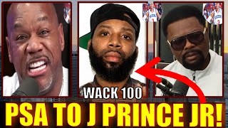 WACK 100 FLAMES J PRINCE JR FOR SUBLIMINALS AIMED AT WACK DURING LIVE TO CAM amp MASE ABOUT J PRINCE 🤔 [upl. by Anitak565]