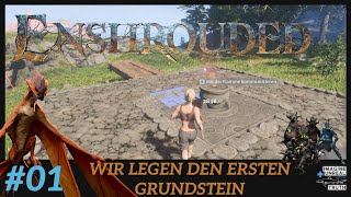 Enshrouded  deutsch  😶‍🌫️ 01  Wir legen den Grundstein für eine neues Zuhause  Lets Play [upl. by Nester142]