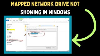 How to Fix Mapped Network Drive Not Showing in Windows 11 [upl. by Horgan544]