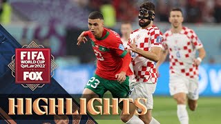 Croatia vs Morocco Highlights  2022 FIFA World Cup  Third Place Game [upl. by Michelina]