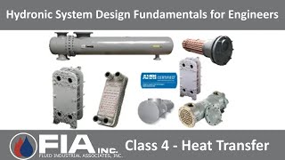 Hydronic System Design Fundamentals for Engineers  Spring 2024  Class 4 – Heat Transfer [upl. by Musser]