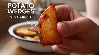 Baked Potato Wedges  Simple and Delicious [upl. by Annil]