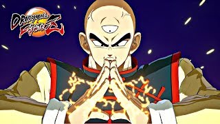 DRAGON BALL FIGHTERZ  Tien Level 7 NeoTri Beam Combo [upl. by Anilrac604]