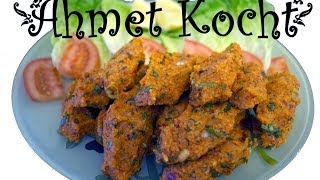 Rezept vegane Çiğ Köfte  AhmetKocht  türkisch kochen  Folge 65 [upl. by Meeharbi]