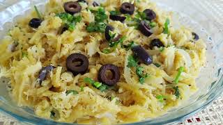 PORTUGUESE COD FISH RECIPE  Bacalhau à Brás [upl. by Nylasor]