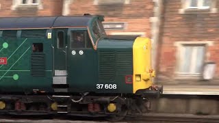 Trains at Atherstone WCML Trent Valley 271024 [upl. by Azzil]