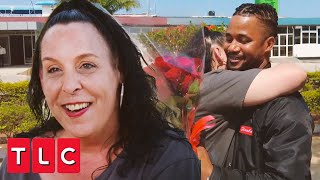 Kim and Usman Meet For the First Time  90 Day Fiancé Before The 90 Days [upl. by Artina]