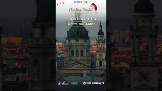 🎄Budapest Christmas Market Trip for £129 – Flights amp Breakfast with 4 Hotel🏨planmytourofficial [upl. by Lerraf]