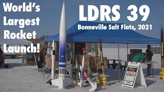 LDRS 39  The Worlds Largest High Power Rocket Launch Part 1 [upl. by Allerim]