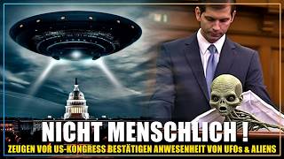 Sie sind hier Zeugen der UAP Anhörung bestätigen UFOs amp Aliens im USKongress  UAP Anhörung 1 [upl. by Arni]