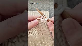 Think Knitting Is Hard This Simple Scarf Tutorial Will Change Your Mind 🧣knitting crochet [upl. by Otrebogad]