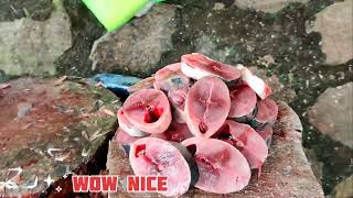 White Chura fish cutting 🔪 Skills Choora amp Tuna fish cutting  By Expert fish cutting tuna fish [upl. by Vitek687]