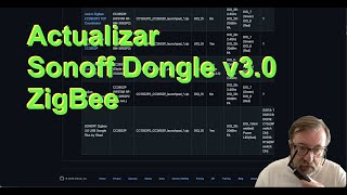 169  ZigBee Sonoff Dongle Actualización de Firnware [upl. by Ahidam]