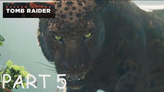 SHADOW OF THE TOMB RAIDER Story Part 5  FIGHT WITH TIGERS Commentary [upl. by Alana526]