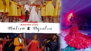 Mariage Civil Gabonais Malica amp Ngoulou  Teaser [upl. by Nlycaj]