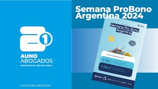 Semana Probono Argentina 2024 [upl. by Maro665]