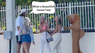 YOUR CAMEL TOE IS SHOWING Prank [upl. by Husein]