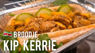 🇸🇷 Surinaamse Broodje Kip kerrie recept hoe maak je KipkerrieSurinamese chicken curry [upl. by Lanuk86]