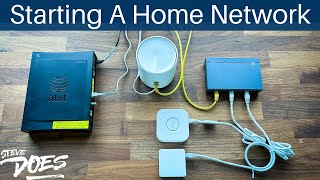 Home Network For Beginners  What You NEED And How To Hook It ALL Up  E01 [upl. by Rolo421]