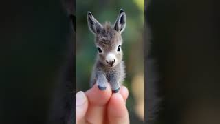 Donkey On My Hand  He So Cute [upl. by Trometer]