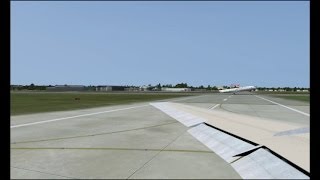 FSX  Trident1E  Spey511 engine sounds  wing views [upl. by Ahsekyw]