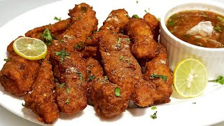 Fish Pakora Recipe  मछली के पकोड़े  Crispy Fish Pakoda Chef Ashok [upl. by Claudine628]