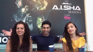 Live Chat with the Cast of AISHA  Ruslaan Mumtaaz Rashi Mal Auritra Ghosh [upl. by Hulda731]