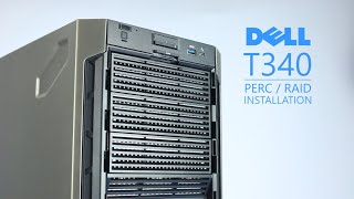 Dell Poweredge T340 RAID Card Installation [upl. by Artapoelc]