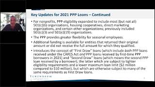 Paycheck Protection Program 20 Everything Associations Need to Know Jan 29 2021 [upl. by Yedrahs]