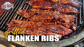 Beef Flanken Ribs  Grilled to Perfection [upl. by Ansel]