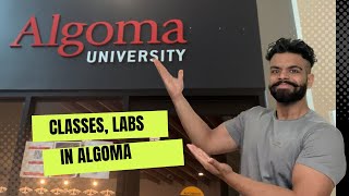 Classes in Algoma University  Downtown Brampton tour  algomauniversity [upl. by Bekelja236]