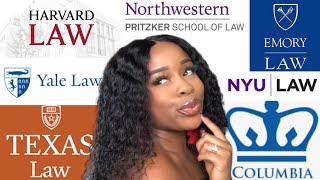 My Law School Admissions Decisions  Ivy League T14 amp Top Law Schools [upl. by Lavinia]