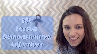 What Are Demonstrative Adjectives [upl. by Conlon215]