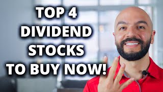 Top 4 Canadian Dividend Stocks To Buy Right Now [upl. by Raskin234]