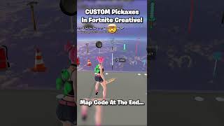 This CREATIVE Map Has CUSTOM Pickaxes 🤯 shorts fortnite [upl. by Hsaka96]