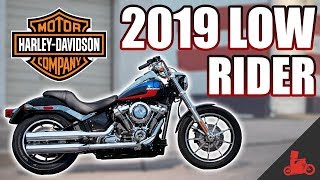 2019 HarleyDavidson Low Rider 107 TEST RIDE [upl. by Haridan6]