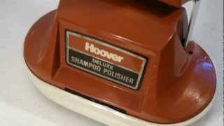 VINTAGE HOOVER DELUXE FLOOR SHAMPOOER POLISHER [upl. by Gney754]