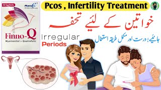 FinnoQ Sachets 3mg  Finno Q Sachet Uses  Pcos  Infertility Treatment  Myo inositol sachet uses [upl. by Zampino]