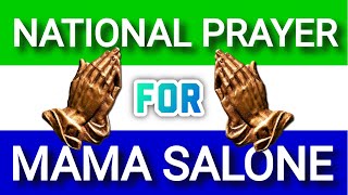 NATIONAL PRAER FOR MAMA SALONE  THE GOSPEL HOUR  THE NEHEMIAH PRAYER GROUP [upl. by Nodnarbal668]