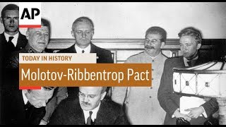 MolotovRibbentrop Pact  1939  Today In History  23 Aug 17 [upl. by Anilag]