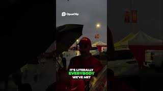 Rainy Game Day Vibes with Kansas City Chiefs Fans kansascitychiefs arrowhead arrowheadstadium [upl. by Locin]