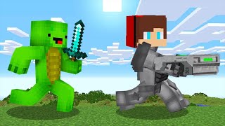 Powerful Speedrunner VS Hunter in Minecraft [upl. by Skinner]