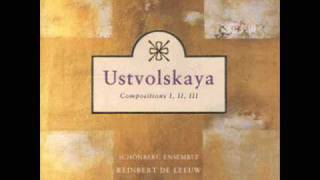 Ustvolskaya  Composition No 1 part 1 of 2 [upl. by Dulsea]