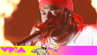 Kendrick Lamar Performs quotDNAquot  quotHumblequot  2017 VMAs [upl. by Disharoon]