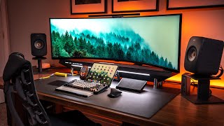 The ULTIMATE Dark Mode Maximalist Desk Setup [upl. by Valley]