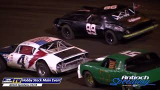 Feature Hobby Stock racing from Antioch Speedway [upl. by Gwenora362]