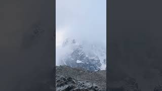 Il ghiacciaio del Morteratsch lungo la ferrovia del Bernina [upl. by Enyallij527]