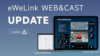 eWeLink WEB V38 update  Dark Mode available on CAST [upl. by Aihsotal251]