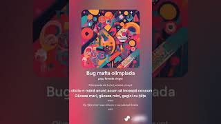 Cover AI BUG Mafia  Olimpiada Versuri [upl. by Ayaladnot]