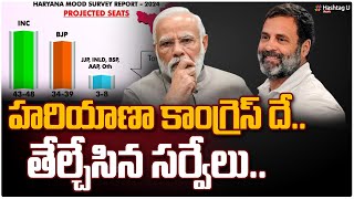 హరియాణా కాంగ్రెస్‌ దే తేల్చేసిన సర్వేలు  Latest Survey Report on Haryana Election  HashtagU [upl. by Parthinia]